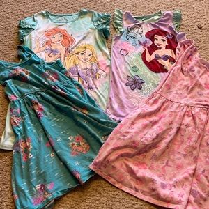 Ariel / Mermaid Dresses and Pajamas